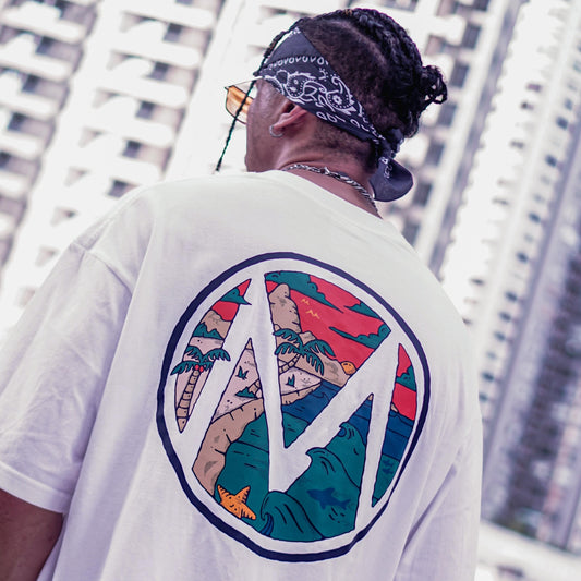 M Artwear - Signature M Logo White