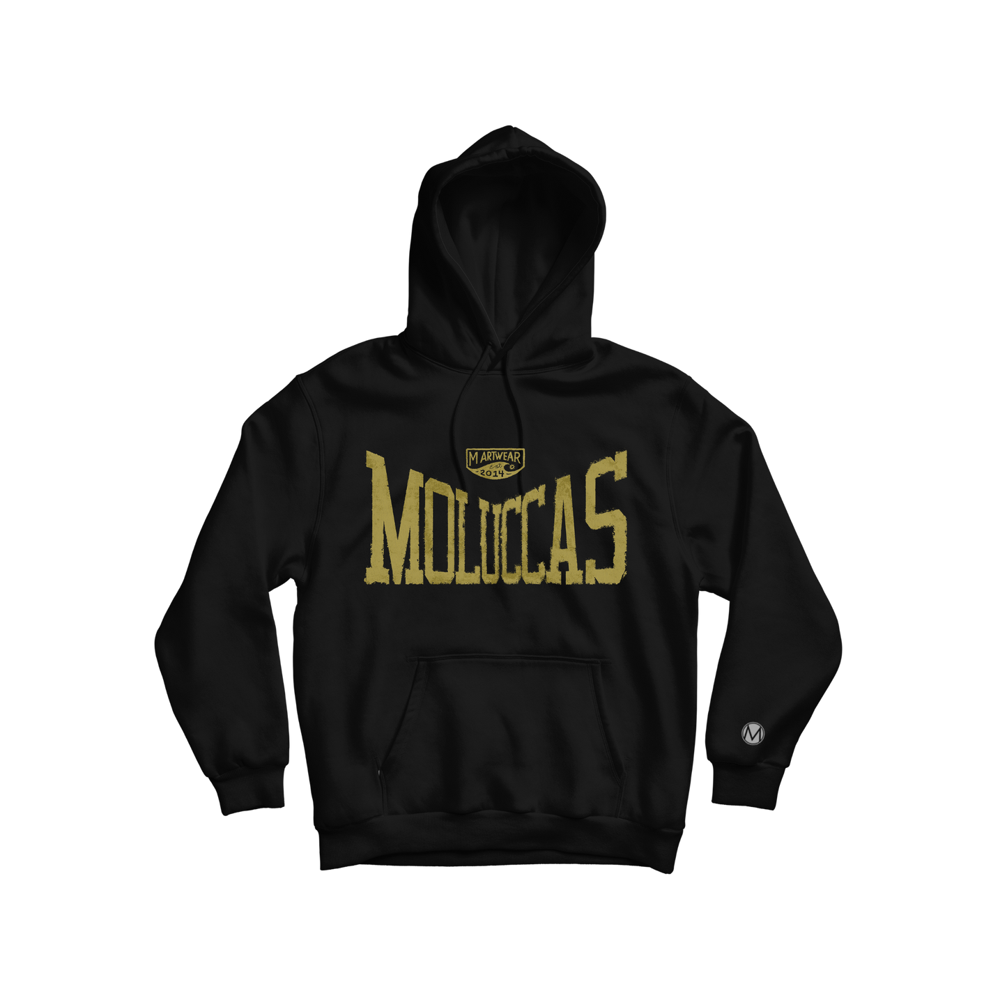 Hoodie Moluccas Emas Obsidian