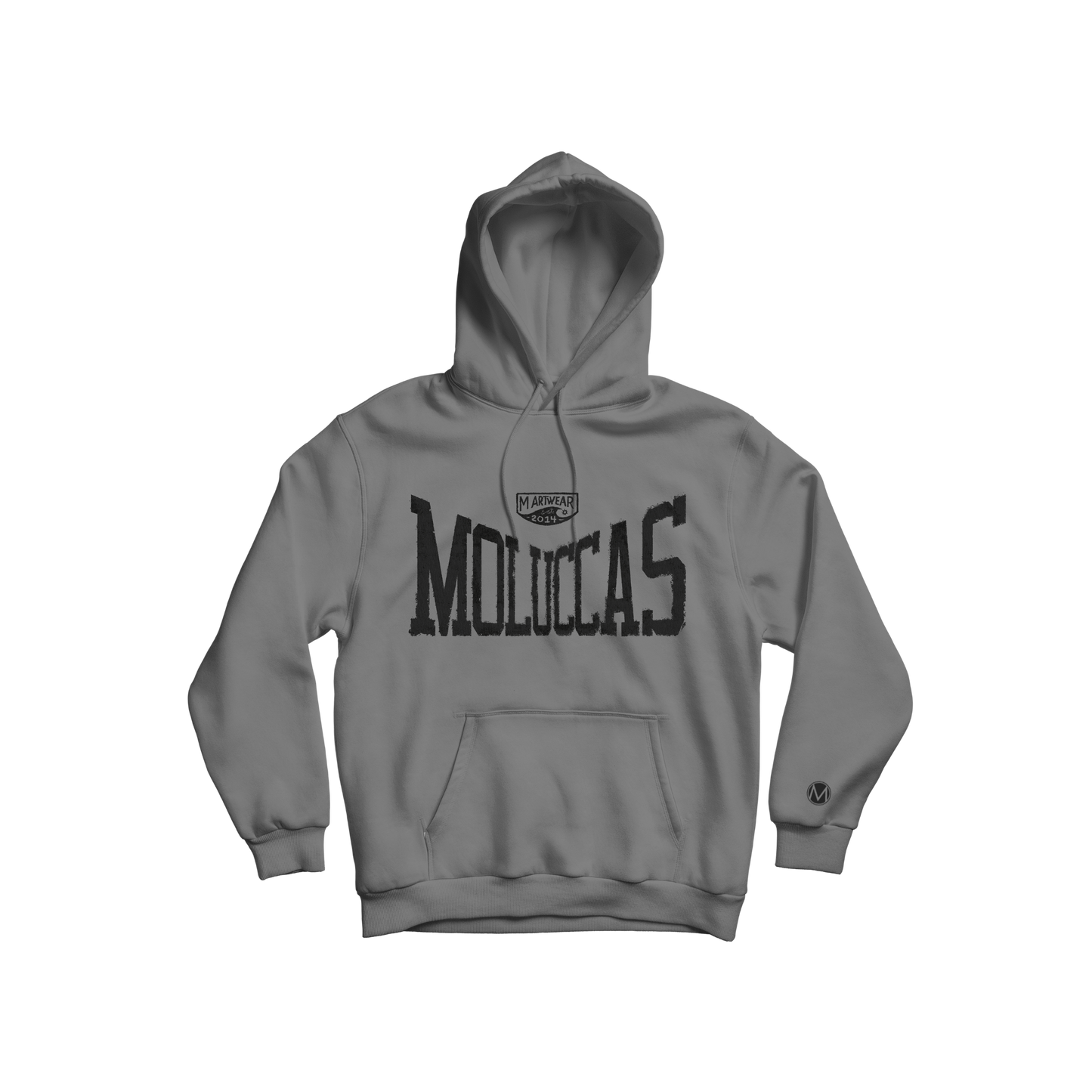Hoodie Maluku Abu-abu Onyx