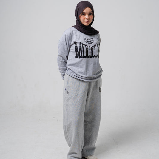 Moluccas Long Sleeve Grey Onyx
