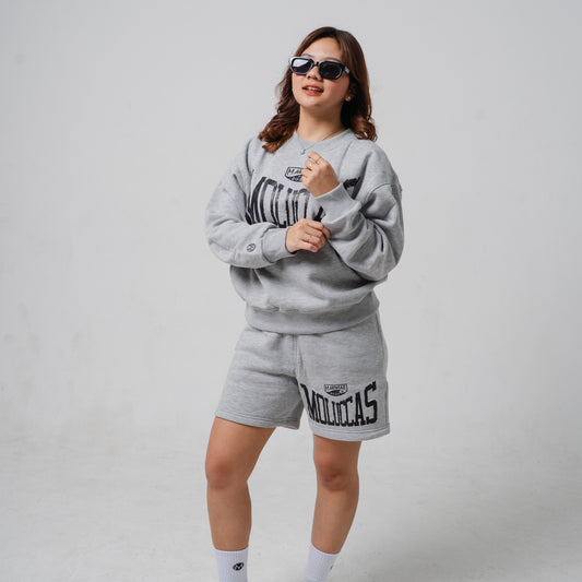 Crewneck Moluccas Grey Onyx