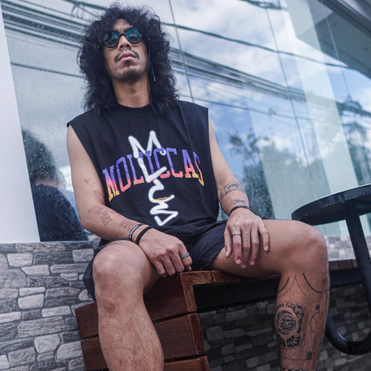 Moluccas Sleeveless Black Twilight