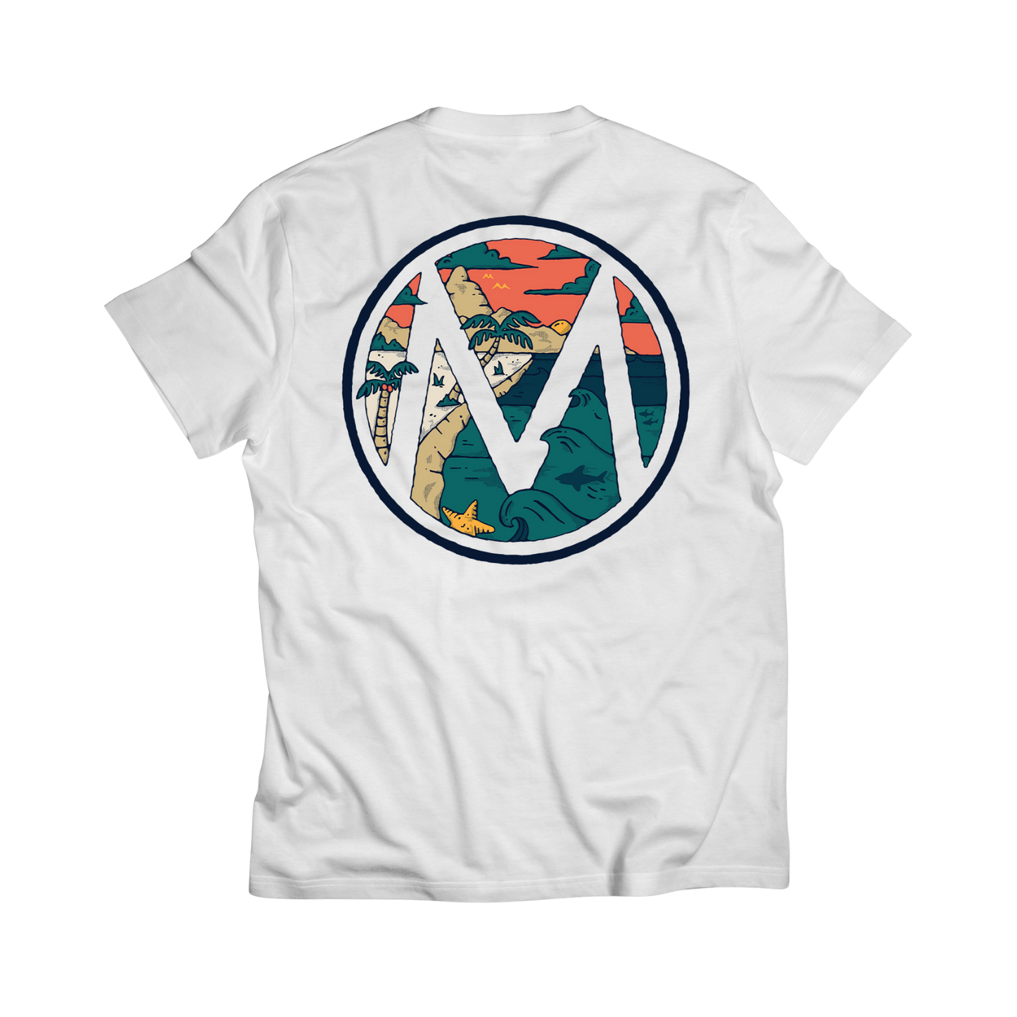 M Artwear - Logo M Khas Putih