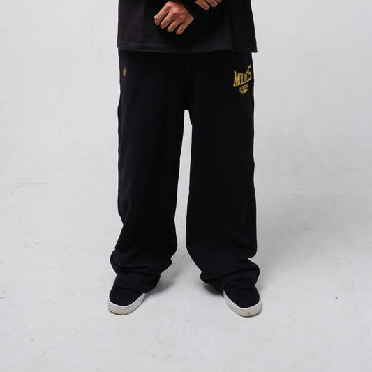 Long Sweat Pants Obsidian Gold