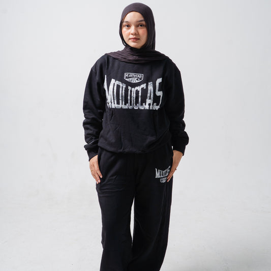 Crewneck Moluccas Obsidian Grey