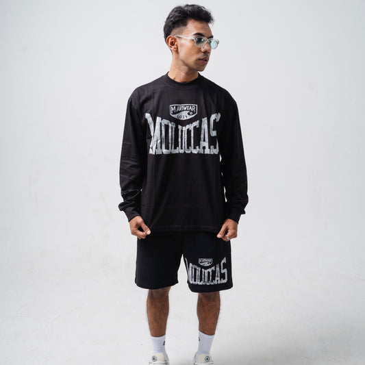 Moluccas Long Sleeve Obsidian Grey
