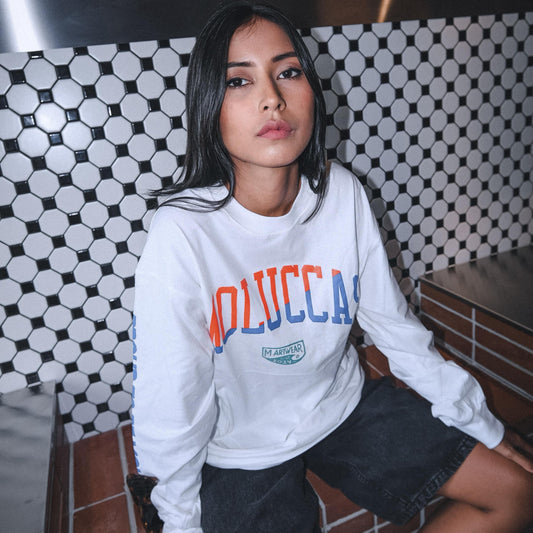 Moluccas Long Sleeve Trinity White