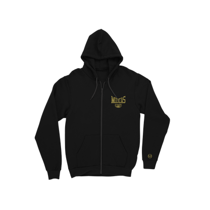 Zipper Moluccas Obsidian Gold