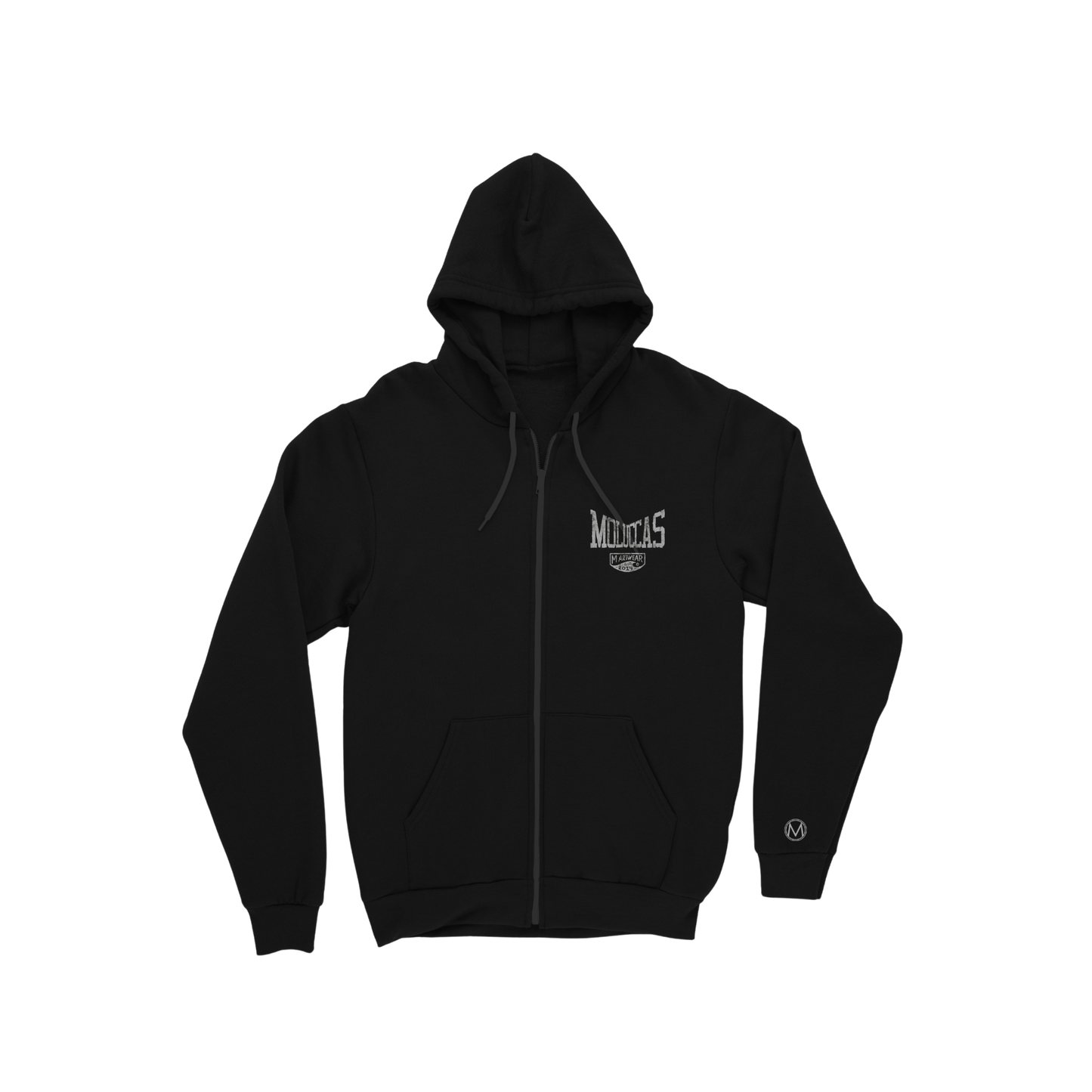 Ritsleting Moluccas Obsidian Grey