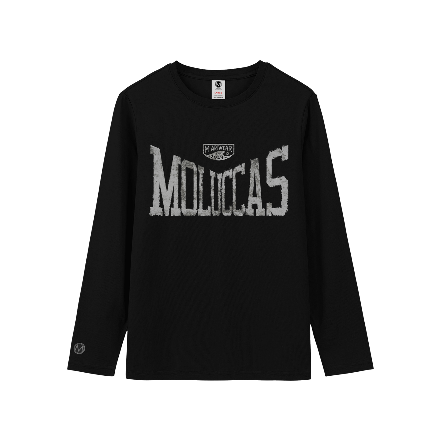 Moluccas Long Sleeve Obsidian Grey