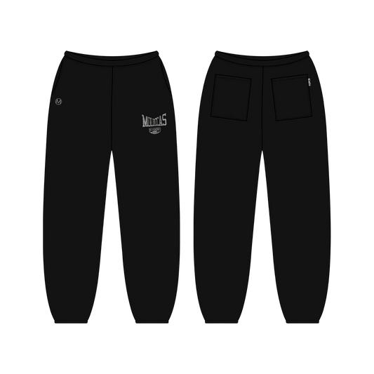 Long Sweat Pants Obsidian Grey