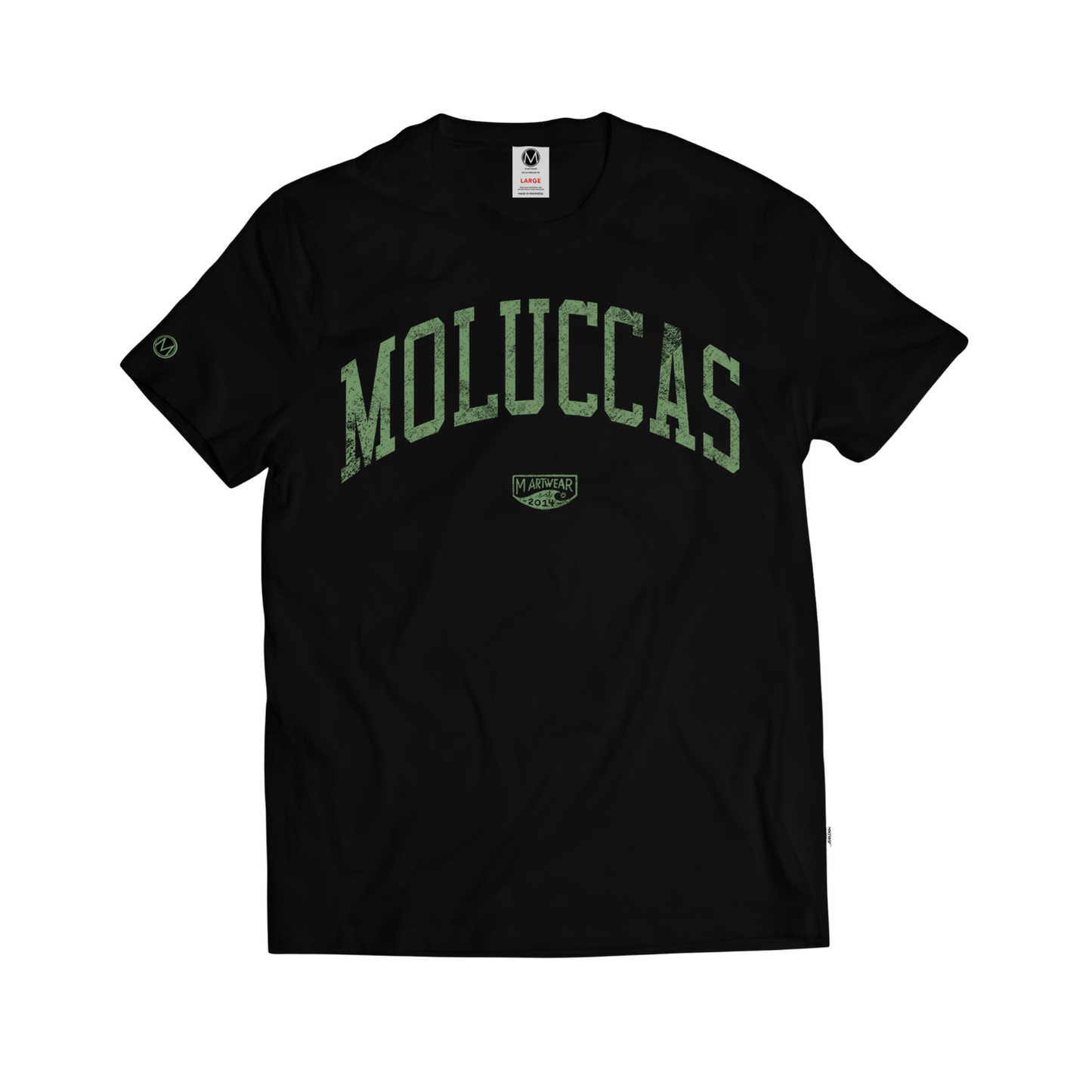 Maluku Grunge Hitam Hijau