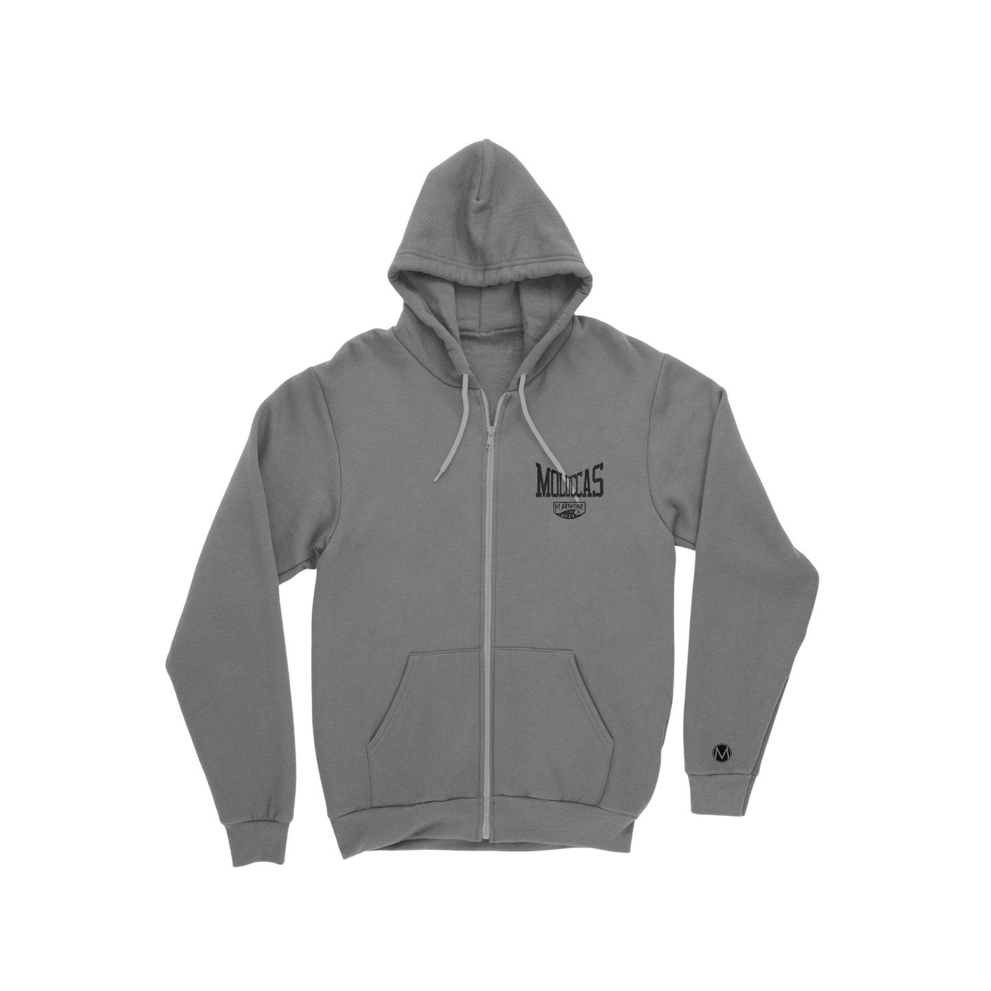 Ritsleting Onyx Abu-abu Maluku