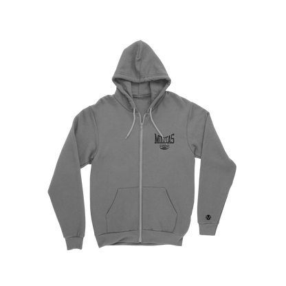Zipper Moluccas Grey Onyx