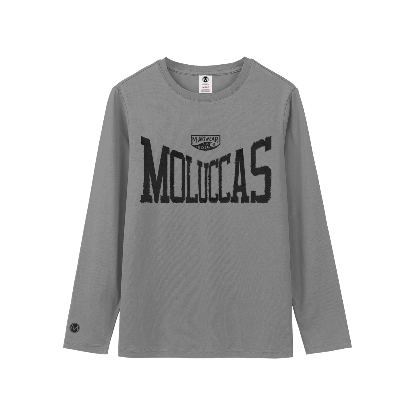 Moluccas Long Sleeve Grey Onyx