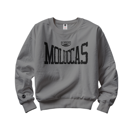 Crewneck Moluccas Grey Onyx