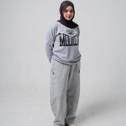 Moluccas Long Sleeve Grey Onyx
