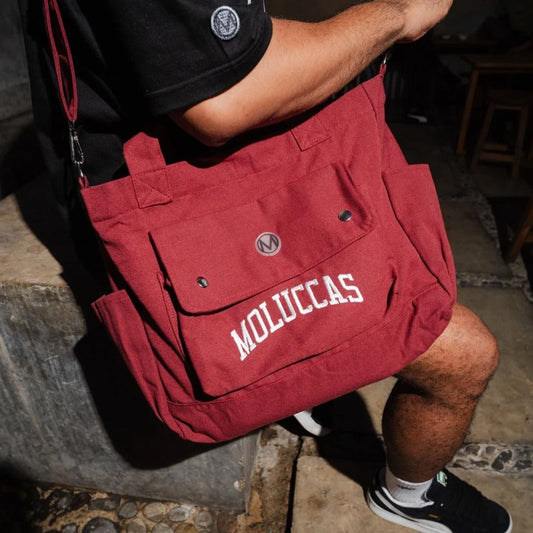 Tote Bag Moluccas Maroon
