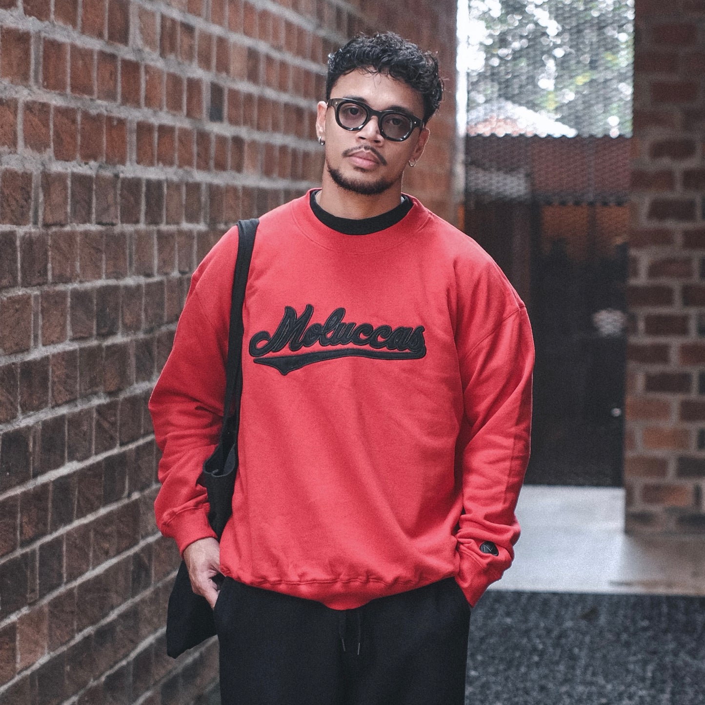 Crewneck Red Dodgers