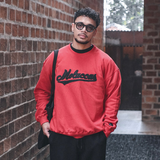 Crewneck Red Dodgers