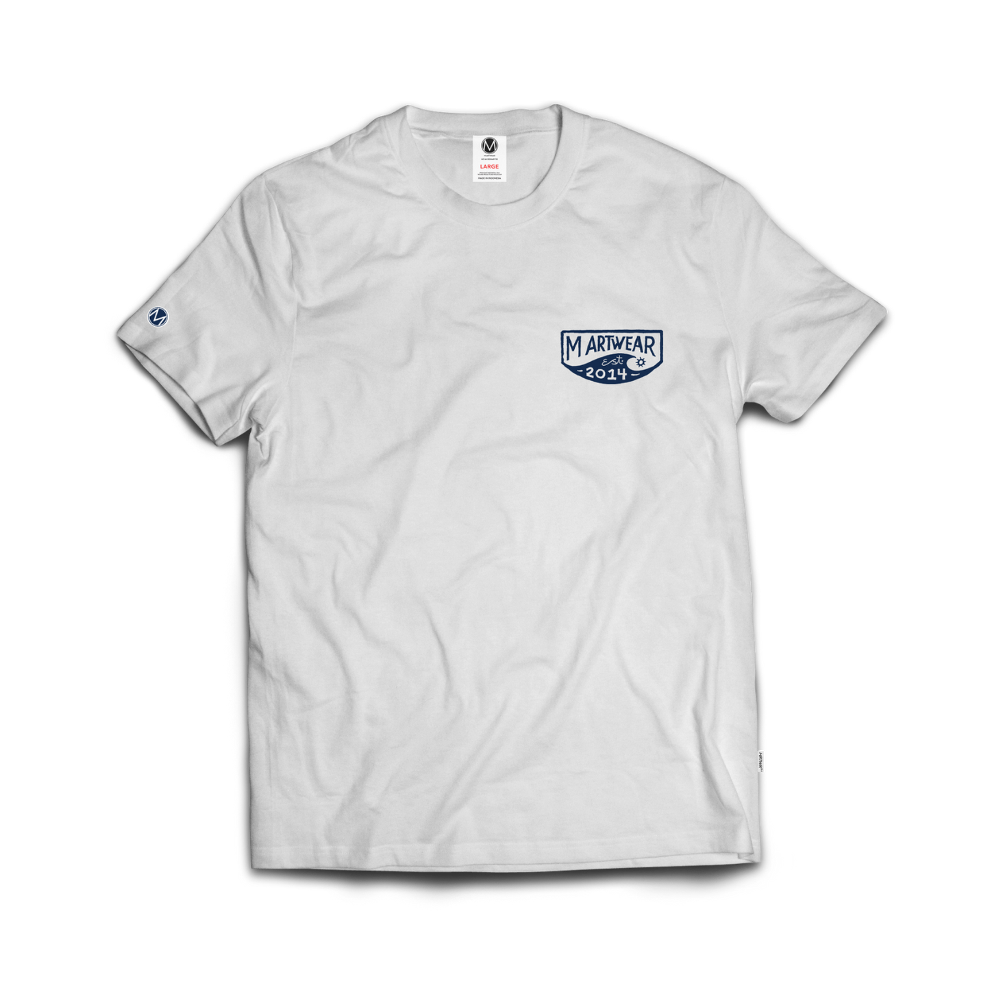 M Artwear - Logo M Khas Putih