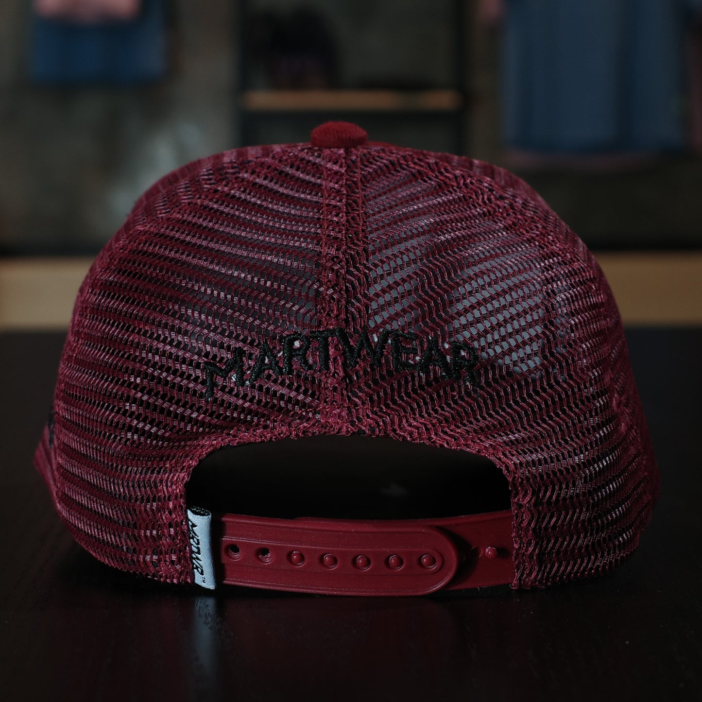 Trucker Cap Moluccas Armory Maroon